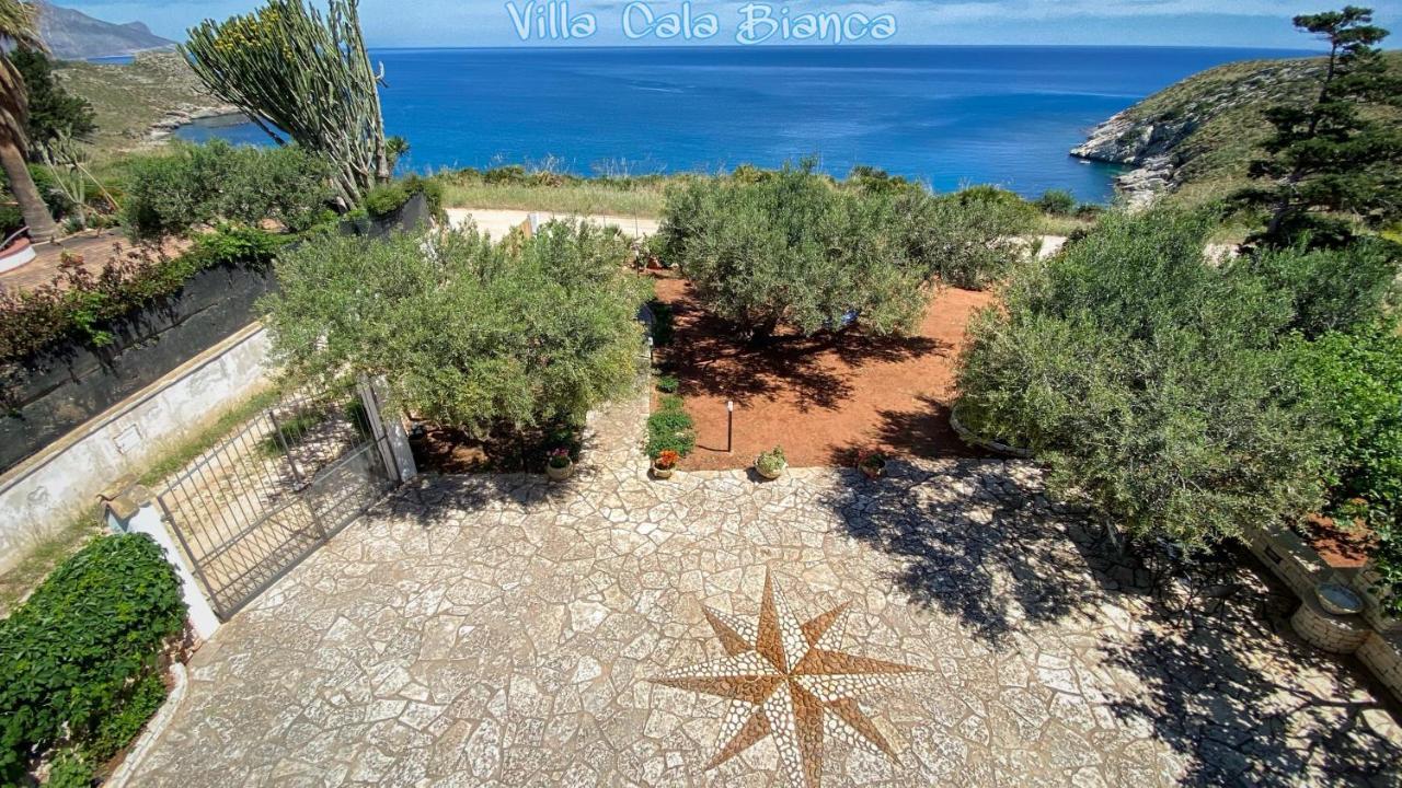 Villa Cala Bianca Castellammare del Golfo Buitenkant foto