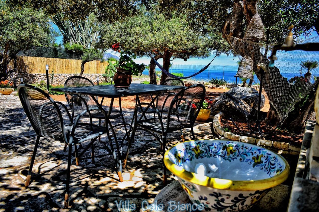 Villa Cala Bianca Castellammare del Golfo Buitenkant foto
