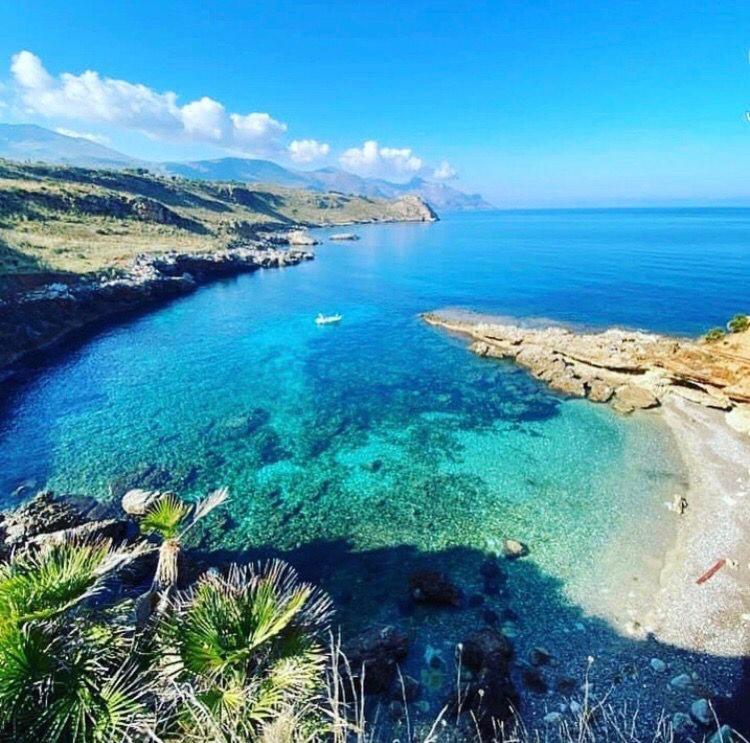 Villa Cala Bianca Castellammare del Golfo Buitenkant foto